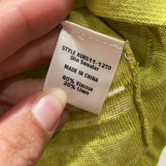 NWT Kimberly Ovitz Olin Cut Out Sweater S - Picture 5 of 8